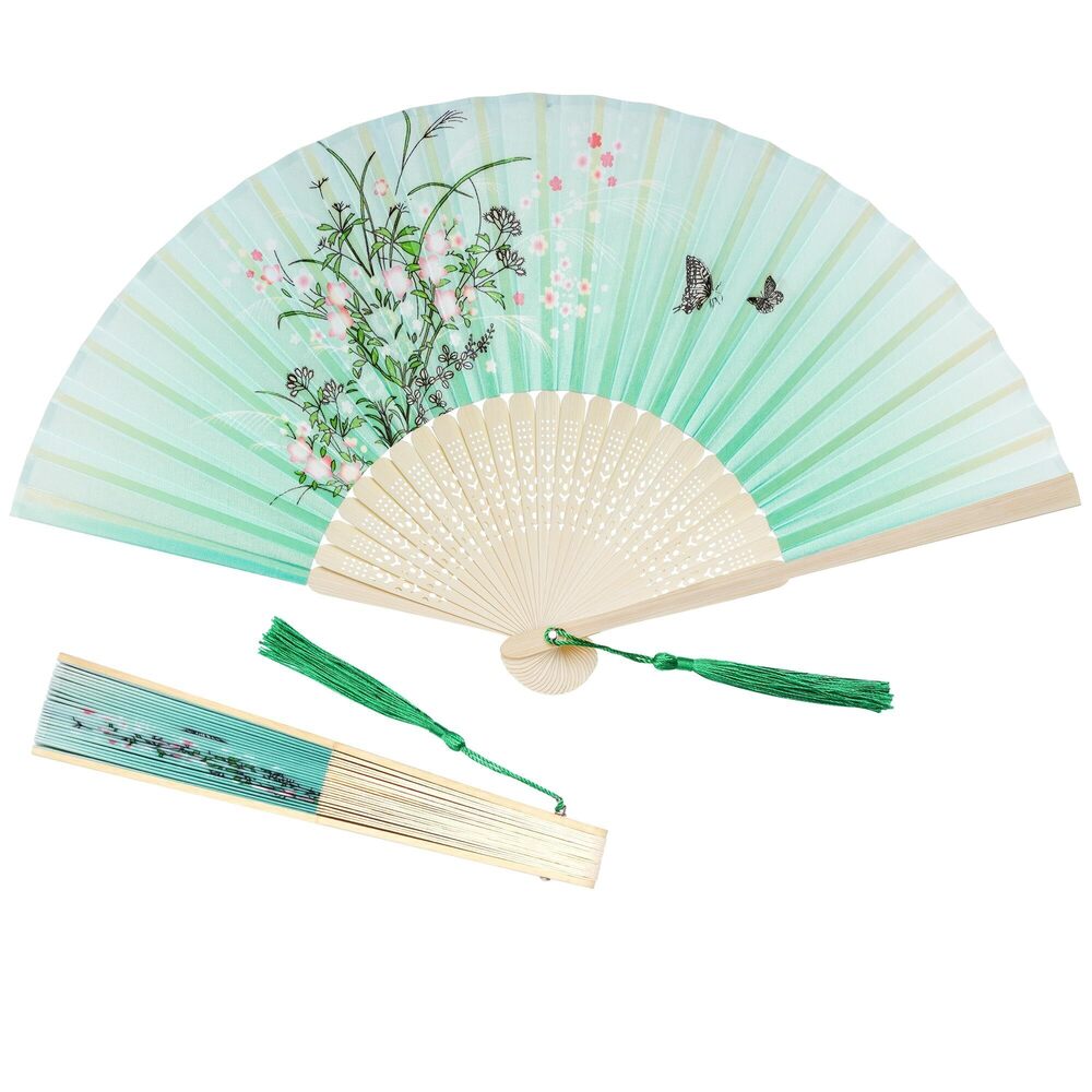5167 Handheld Fan Foldablefor Wedding Decoration Dancing Party
